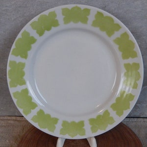 Set of 2 Vintage Side Plate Bread Plate Tableware Serving Dish Faience Plates from 1970 s.Riga Porcelain Factory RPR