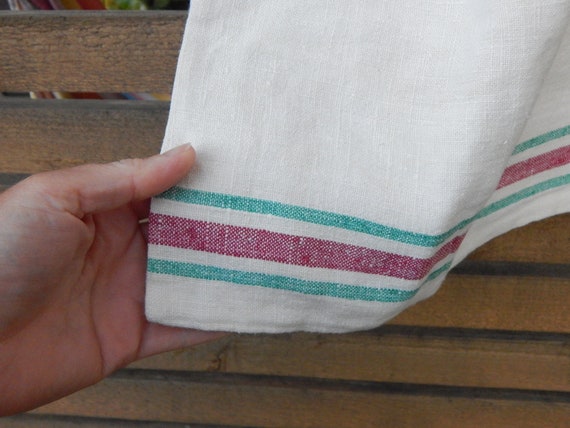 Linen Tote Bag Flax Tote Bag 100 % Flax Hand Made… - image 5