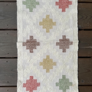 33 x 61 cm Finnish Linen/ woolen Transparent Textile Kuultokudos Window Decor Vintage Hand Woven Delicate Linen Textile Helmi Vuorelma Style