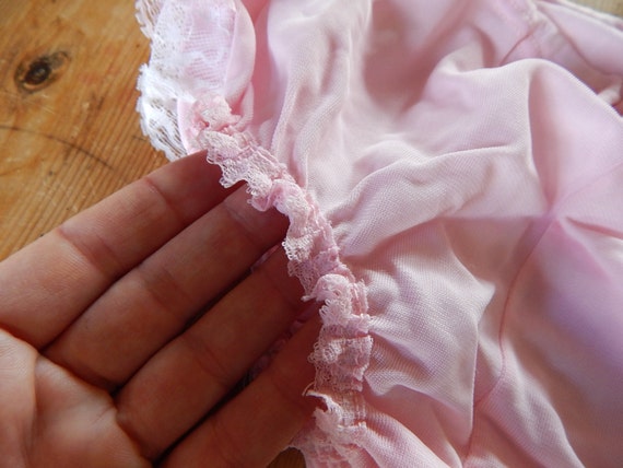 Vintage Girls Pink Ruffle Underwear Kids Underpan… - image 4