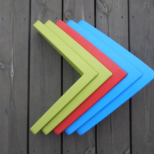 1 Vintage Ikea Mammut Wall Shelf. Design: M. Kjalstrup and A. Oostgaard. Made in Italy. Color, Green, Blue and Red.s Home Decor