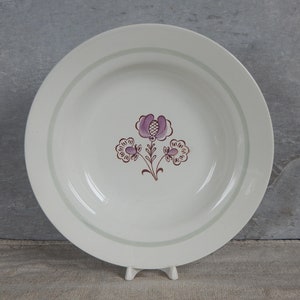 Ukraine Vintage Pasta Plate Soup Bowl, Budi Tableware Bowl Ceramic Vintage items from 1970