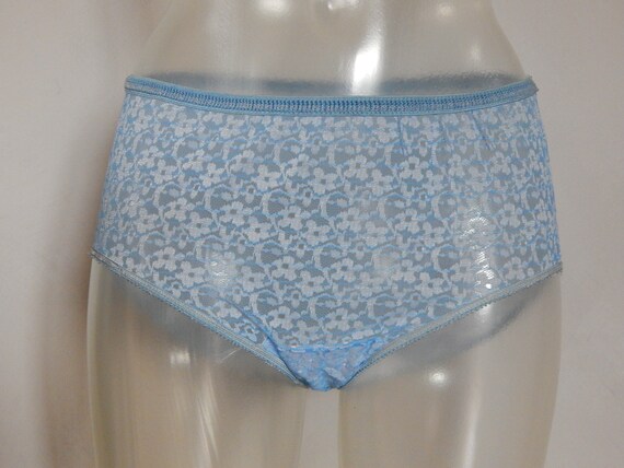 NOS ヴィンテージ シースルー ショーツ レース 下着 レディース ライト  