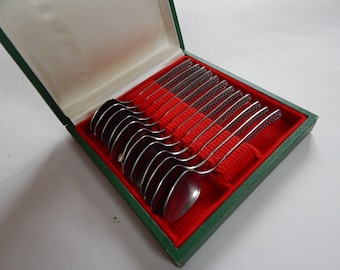 Vintage Tea Spoons Set of 12  Home  Tableware,  Valentines Gift Kitchenware 1970 s.