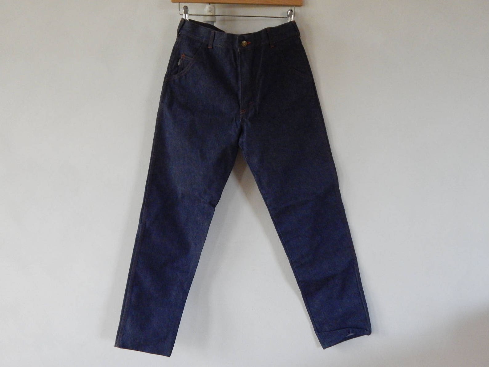 Soviet Vintage High Waisted Denim Jeans Vintage Denim Clothing | Etsy