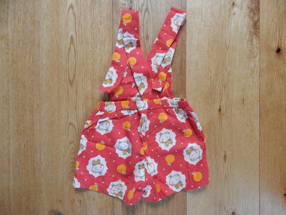 Vintage Soviet Baby Romper 100 % Cotton Baby Play… - image 2