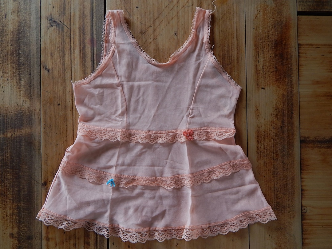 Vintage Toddler Negligee Slip Pink Slip - Etsy