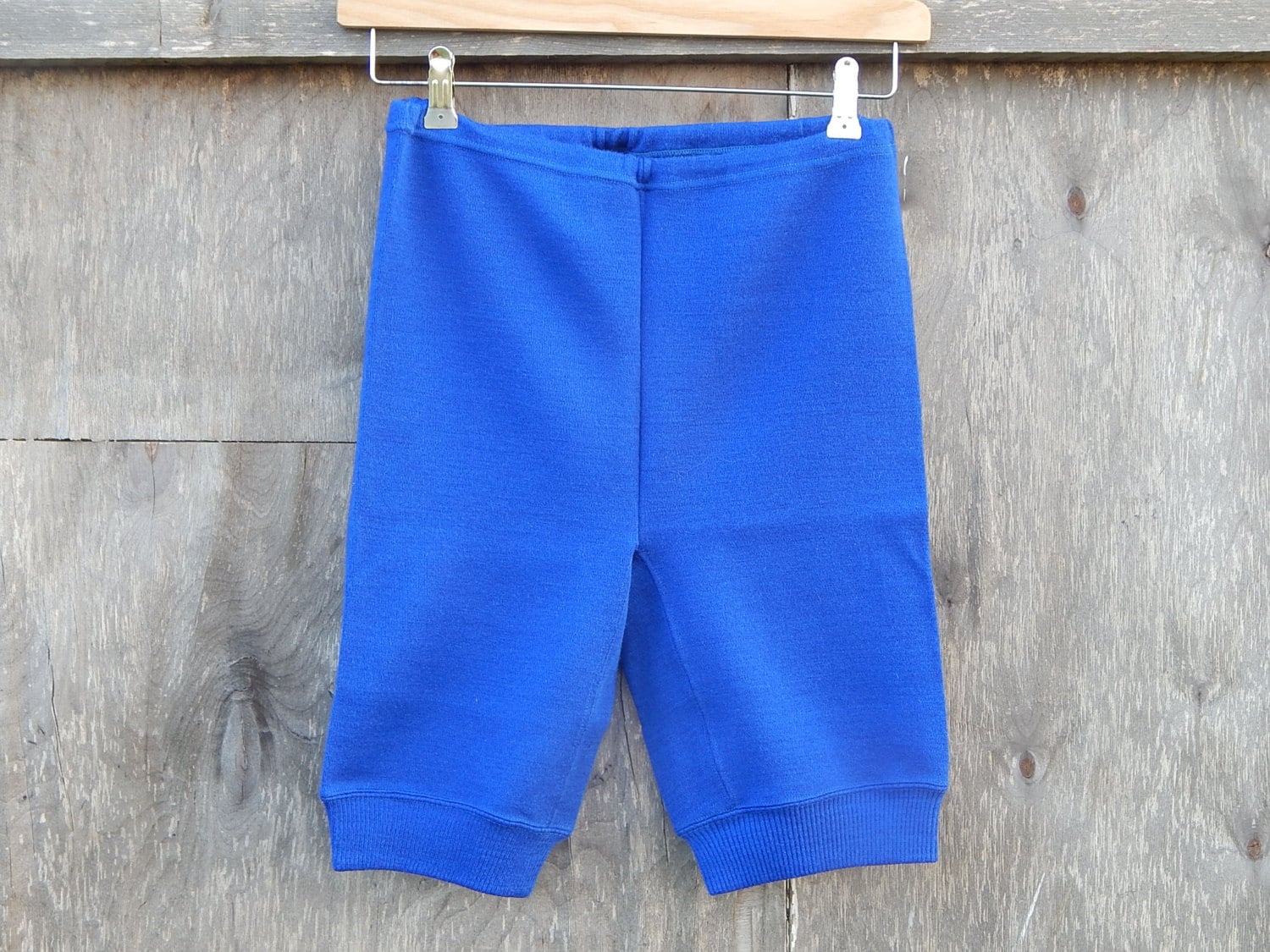 Vintage Wool Underwear Extra Warm Ladies Blue Knickers Blue Etsy