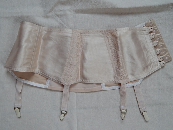 Girdle Soviet -Time Vintage Beige Suspender Girdle