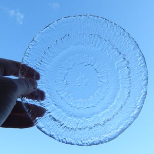 Scandinavian Glass Bowl Vintage Finnish IIttala Solaris Bowl Tapio Wirkkala Table Decor Retro Home Decor