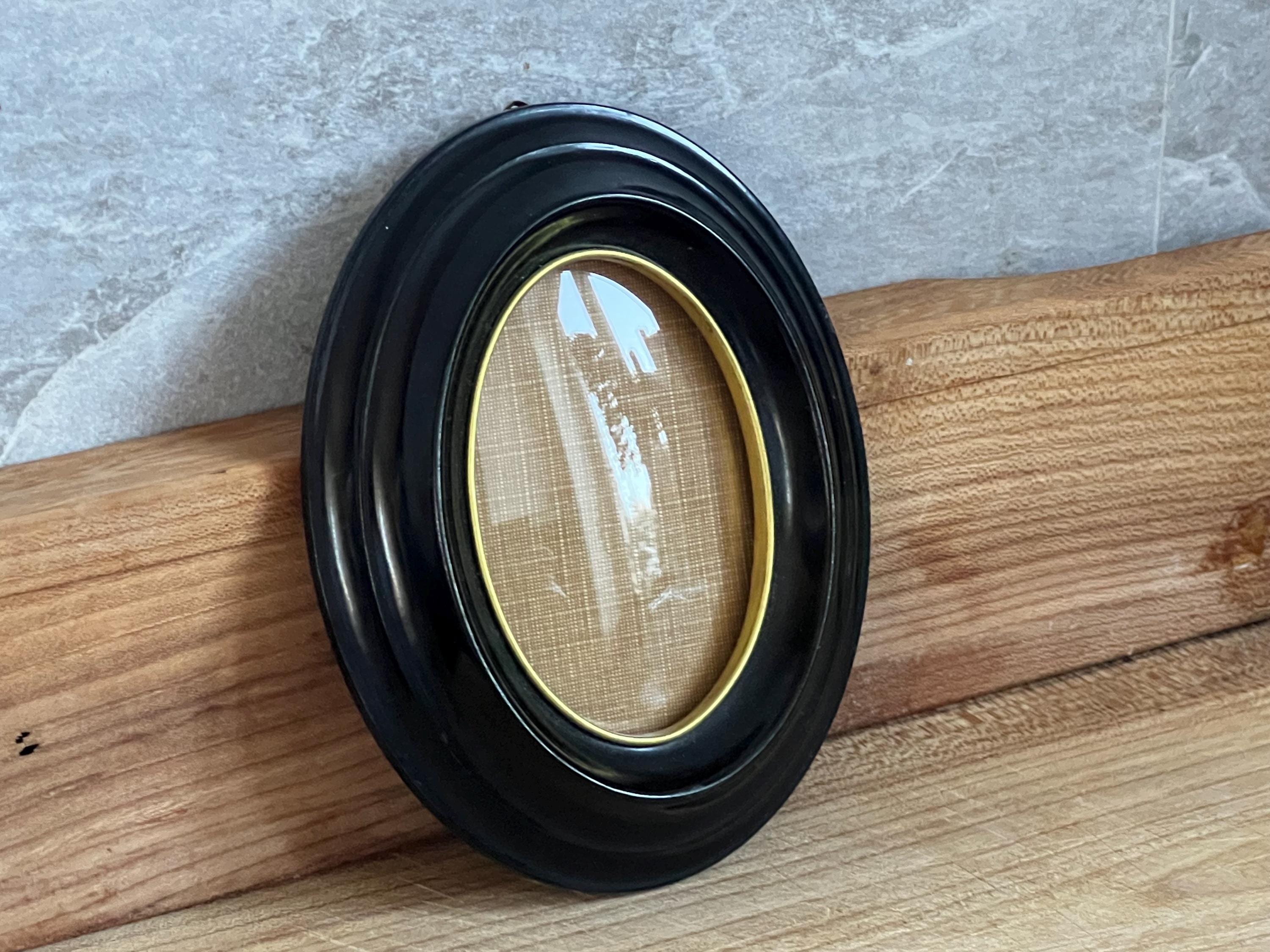 Antique picture frames oval bubble glass - Etsy 日本