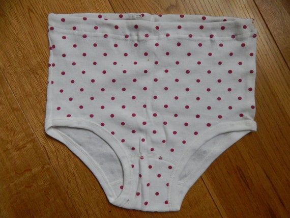 Vintage Underwear Teenager Girls Cotton Panties Unused White Underpants  With Purple Dot Pattern 100% Cotton 12 14 Years -  Canada