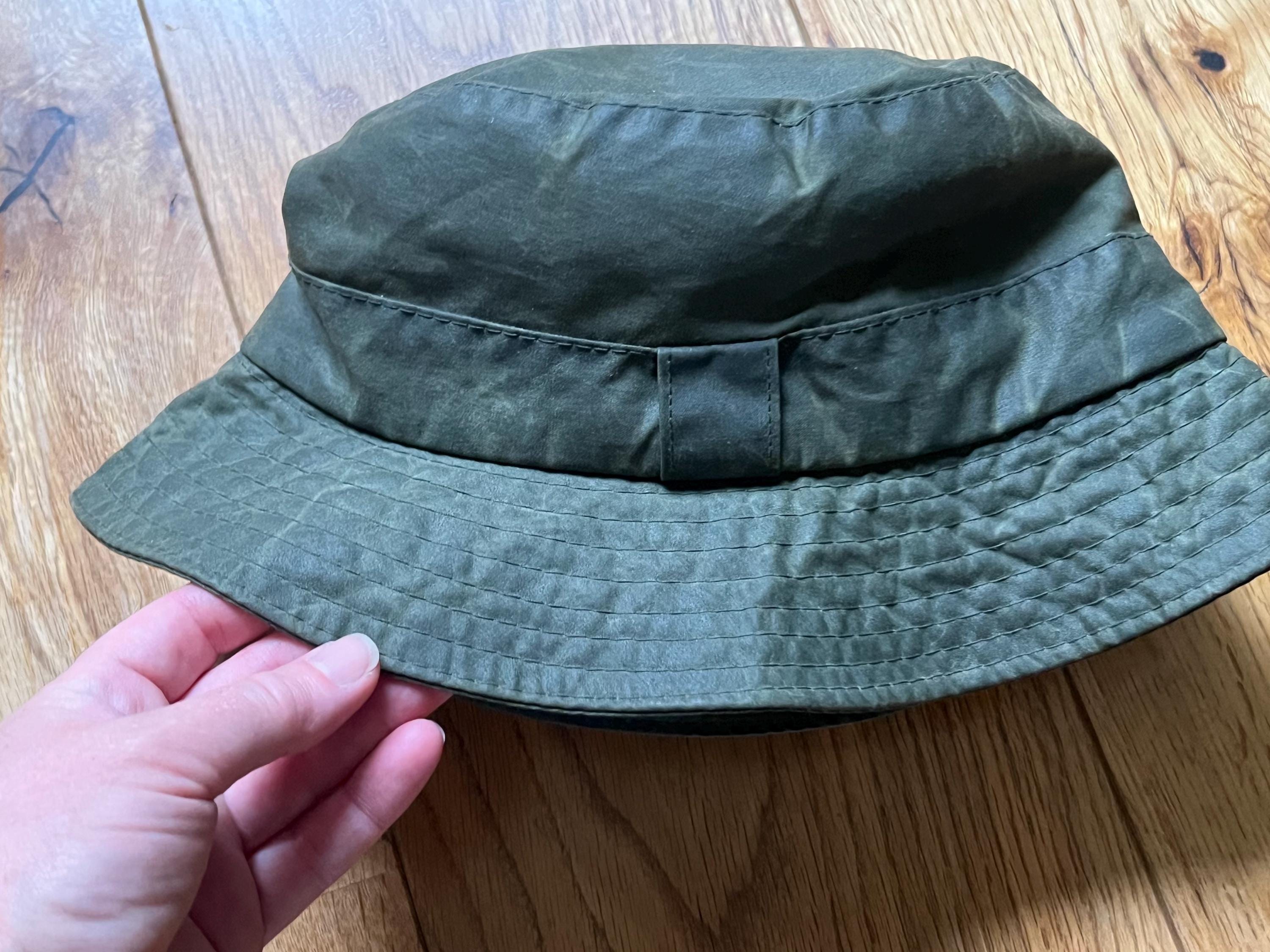BARBOUR A115 ヴィンテージ レインハット バブアー ワックス バケット