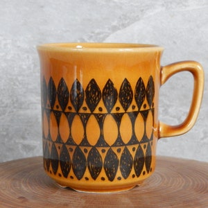 Vintage Stavangerflint Norway &quot;Martello&quot; - Gro Pedersen Claussen Ceramic Cup Scandinavian Tableware 1960s