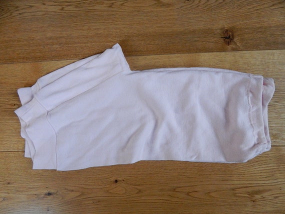 Vintage Cotton Underwear Ladies Unused Pale Pink … - image 7