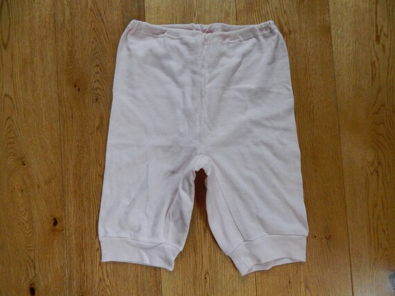 Vintage Cotton Underwear Ladies Unused Pale Pink … - image 2