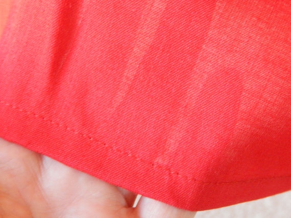 Red Blouse Woman Clothing Gift for Her Hand Made … - image 9