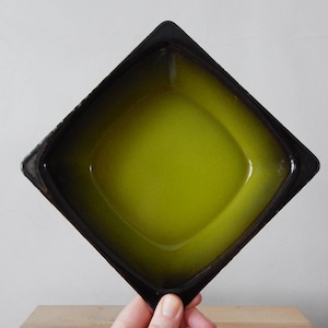 Vintage Retro Green Enamel Bowl Home Decor Tableware
