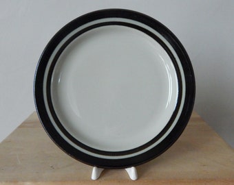 Arabia of Finland Karelia Salad Plate Handpainted Designed by Anja Jaatinen Winquist Ceramic Plate 1970s