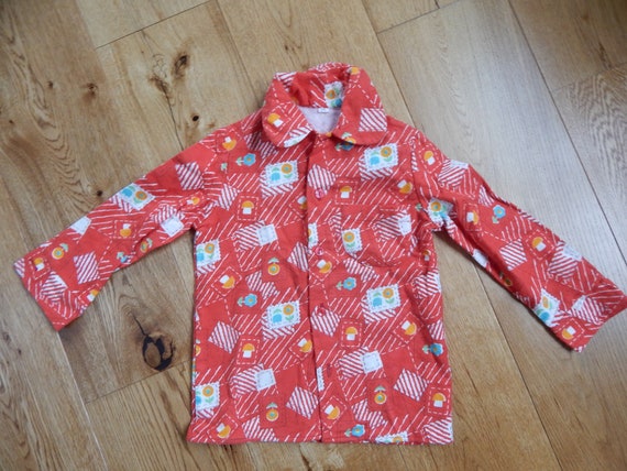 NOS  Vintage Toddler Shirt, 98- 104 cm 3-4-5 Year… - image 1