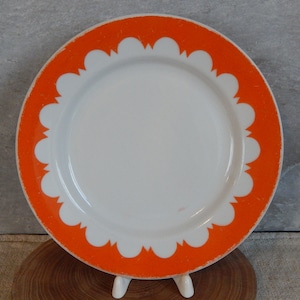 Vintage Side Plate Bread Plate Tableware Serving Dish Faience Plates from 1970 s.Riga Porcelain Factory RPR