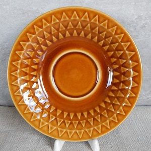 Vintage Stavangerflint Norway Ceramic Ildfast Saucer Scandinavian Tableware 1960s