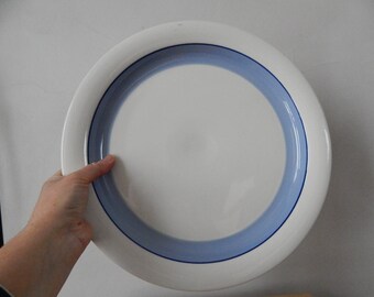 XL plate Arabia of Finland Pudas Arctica Design serving Plate 1975-81 Pudas Arctica, Inkeri Leivo Designed by Inkari Leivo