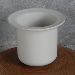 Scandinavian Vintage Höganäs Keramik Pharmacy Jar White Jar Hoganas Stoneware