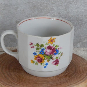 Ukraine Vintage flower decor Cup Tea Cup  Tableware