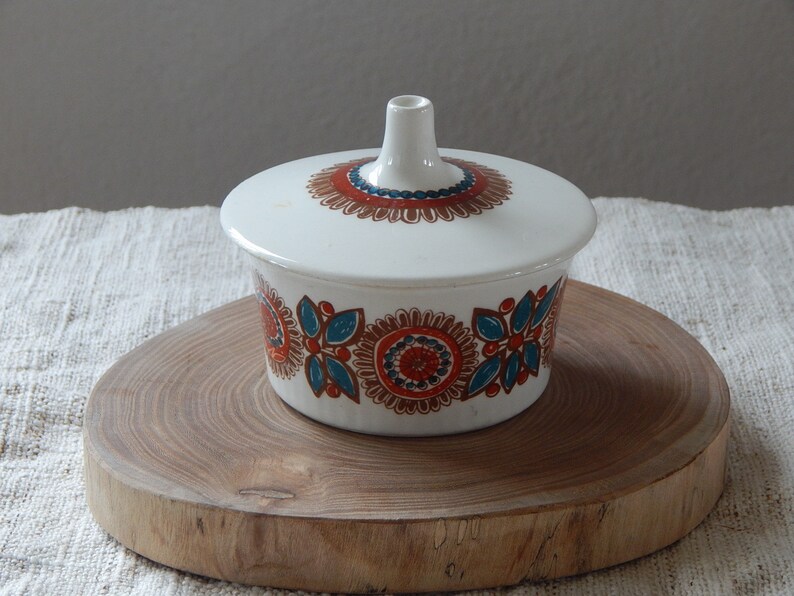 Turi Design Norway Sugar Bowl ASTRID Pattern Vintage ...