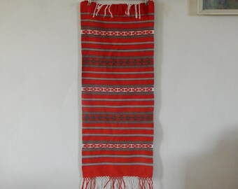 Vintage Linen Fabric, Hand Woven Striped From Sweden - Etsy