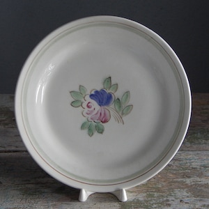 Ukraine Vintage Plate/ Dessert Plate 1970 s. Flower