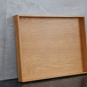 Swedish Vintage Wooden tray Made in Sweden  39 cm (15.4&quot;) x 56 cm ( 22&quot;)