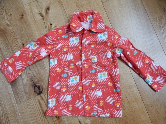 NOS  Vintage Toddler Shirt, 98- 104 cm 3-4-5 Year… - image 2