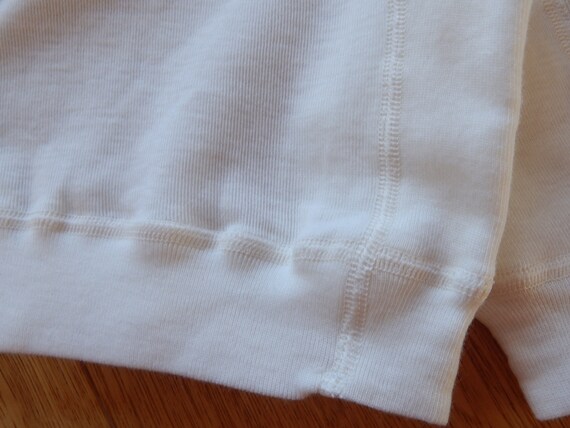 Vintage Cotton Underwear Ladies Unused White Cott… - image 5
