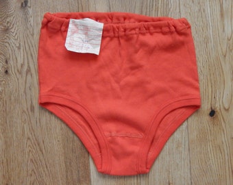 Girls Teenagers Vintage Underwear Unused Vintage Red Underwear  Underpants 100% Cotton NOS Size XS- Small 13-14 years