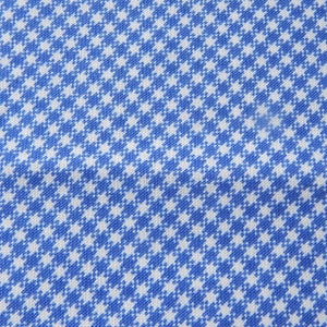 Blue White Cotton Fabric with Geometric Tiny Star Pattern Vintage Printed Cotton Retro Fabric Legendary KREENHOLM Factory Fabric 340 cm