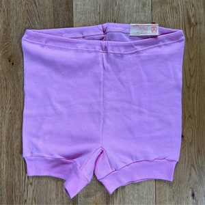 Set of 2 Vintage Underwear Ladies Unused Pink Cotton Knickers Underpants Made in Estonia L-XL