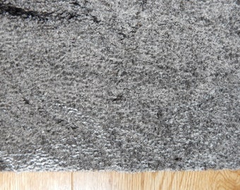 Greenish Brown Vintage Plush Unused Plush Fabric  Retro Fabric , 34 x 67 cm (13.4 inches x 26.4 inches) Unused