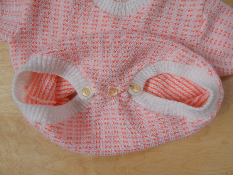 about 4-6 month Vintage Baby Jumpsuit Unisex Baby Playsuit