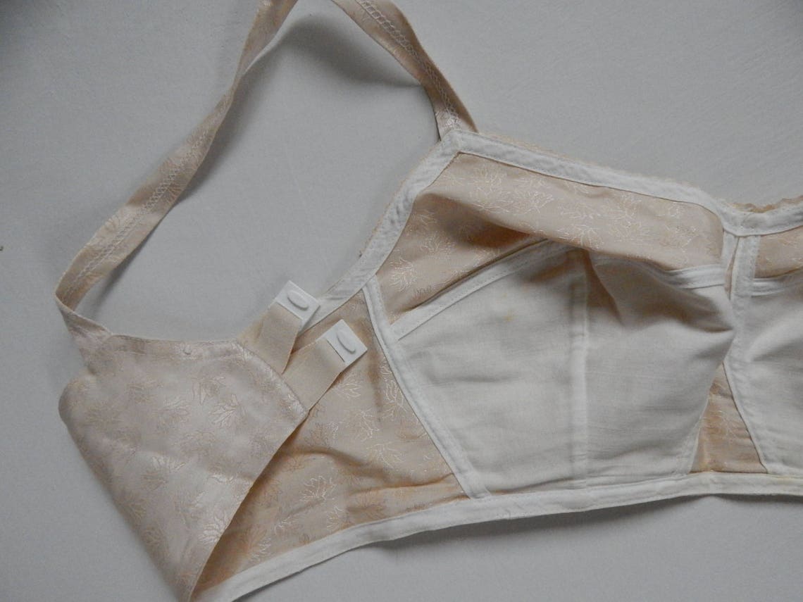 Brassiere Soviet Time Vintage Bralette Bra Cotton Lingerie | Etsy