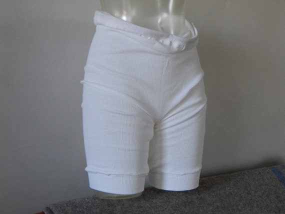 Vintage Ribbed Cotton Underwear EXTRA LARGE Ladies Unused White Cotton  Knickers Underpants Made in Estonia 