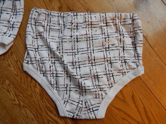 Set of 2 Vintage Underwear NOS Mens Size Small Un… - image 8