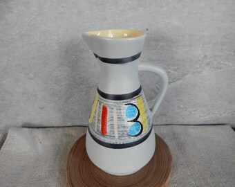 ヴィンテージ西ドイツ陶器花瓶/水差し - 266-17、BAY Keramik花瓶 1960