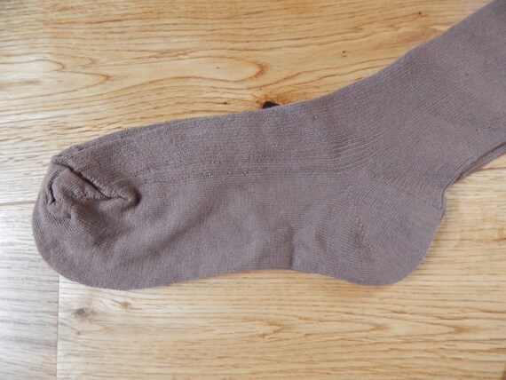 Unused Stockings  Vintage Brown Women Stockings R… - image 5