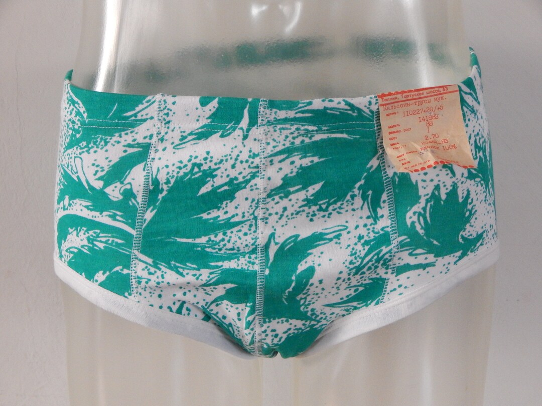 Vintage Underwear NOS Mens Size LARGE Unused Undies Underpants Etsy