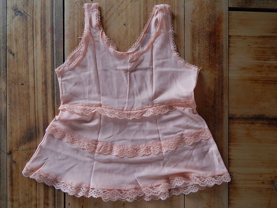 Vintage Toddler Negligee Slip Pink Slip - Gem