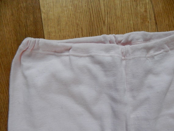 Vintage Cotton Underwear Ladies Unused Pale Pink … - image 4