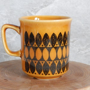 Vintage Stavangerflint Norway "Martello" - Gro Pedersen Claussen Ceramic Cup Scandinavian Tableware 1960s