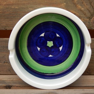 Vintage Rörstrand Sweden PIGGELIN pattern ashtray / Marianne Westman Design 60s